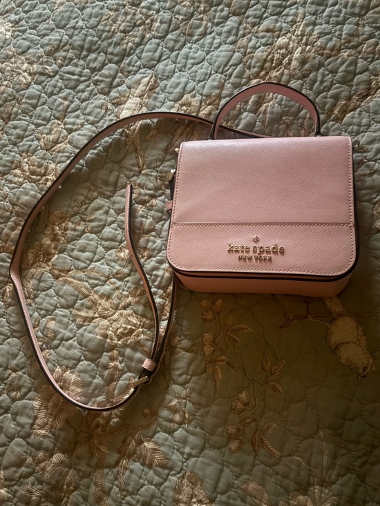 kate spade Handbags - Kate Spade Staci Small Square Crossbody Purse, Light Pink